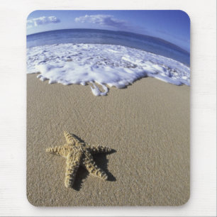 Tapis De Souris États-Unis, Hawaï, Maui, Makena Beach, Étoile de m