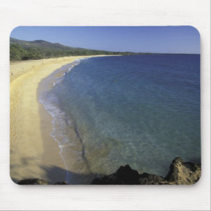 Tapis De Souris États-Unis, Hawaï, Maui, Maui, Makena Beach,
