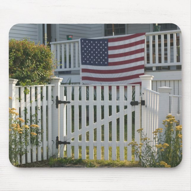 Tapis De Souris États-Unis, Massachusetts, Gloucester : Clôture pa (Devant)