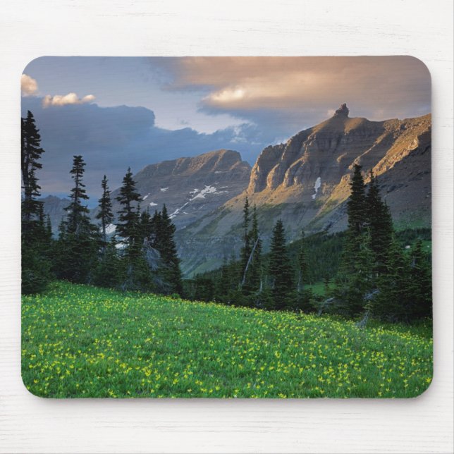 Tapis De Souris États-Unis, Montana, Parc national des Glaciers, c (Devant)