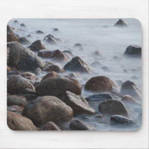 Tapis De Souris États-Unis, New York, East Hampton. Surf océanique