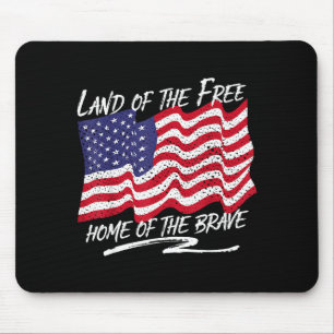 Tapis De Souris États-Unis patriotique - drapeau américain liberté