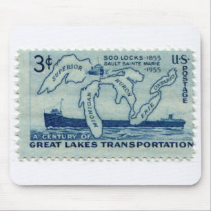 Tapis De Souris États-Unis Postage Stamp Mat