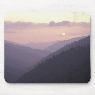 Tapis De Souris États-Unis, Tennessee. Grandes montagnes fumées 2