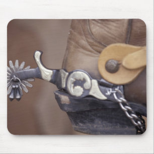 Tapis De Souris ÉTATS-UNIS, Texas, Lubbock Botte de cowboy et éper