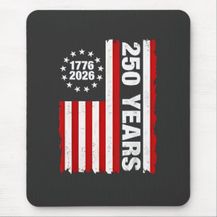 Tapis De Souris États-Unis vintages Semiquincentennial 250e Annive