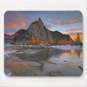 Tapis De Souris États-Unis, Washington, Cascade Mountains. Prusik