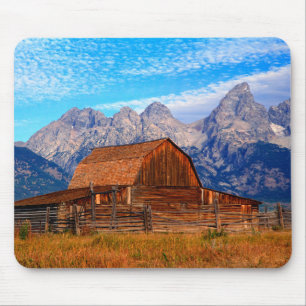 Tapis De Souris États-Unis, Wyoming, Grand Teton National Park.