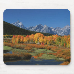 Tapis De Souris États-Unis, Wyoming, Grand Tetons National Park, É