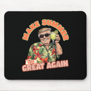 Tapis De Souris Été 2024 La grande nouvelle Donald Trump vacances