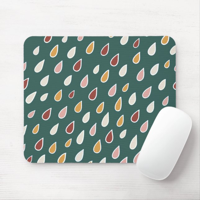 Tapis De Souris Été Bohème Sans Couture (Avec souris)