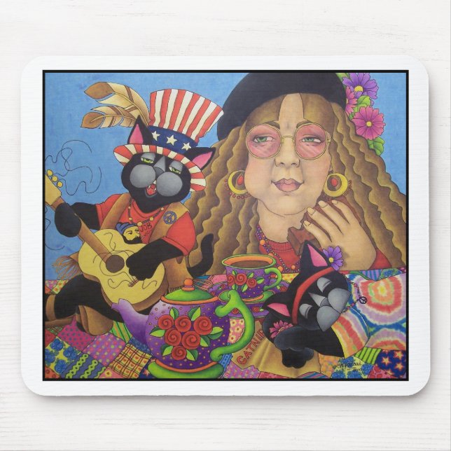 Tapis De Souris Été de l'amour (Devant)