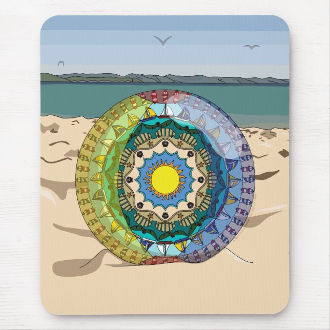 Tapis De Souris Été Sunshine Mousepad (Devant)