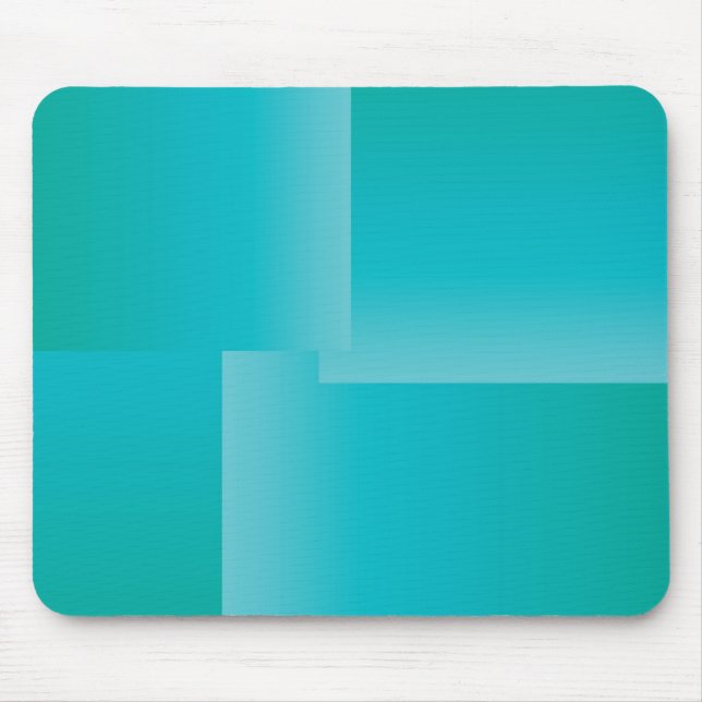 Tapis De Souris Été Turquoise Gradient (Devant)
