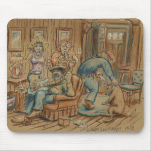 Tapis De Souris Éteignant le Baratone - le Mousepad