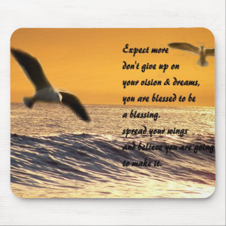 Tapis De Souris Étendre vos ailes_ Mousepad_by Elenne Boothe