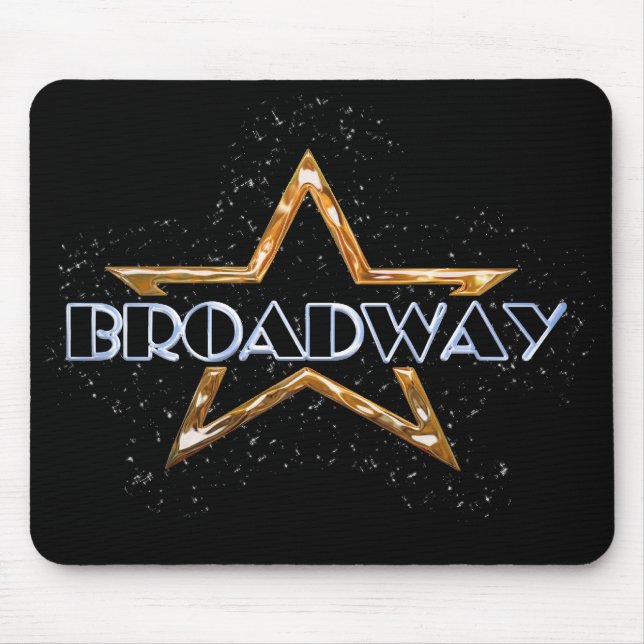 Tapis De Souris Étoile de Broadway (Devant)
