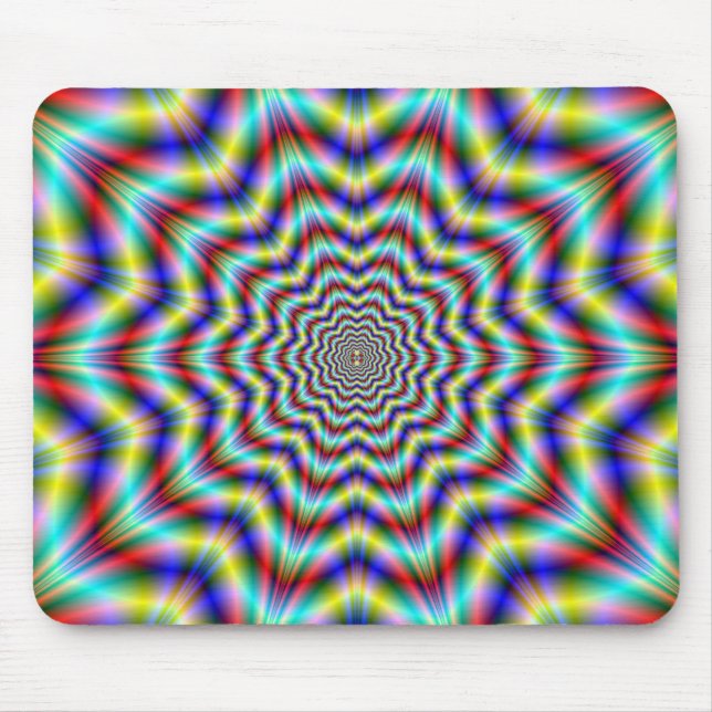 Tapis De Souris Étoile de rippling Mousepad (Devant)