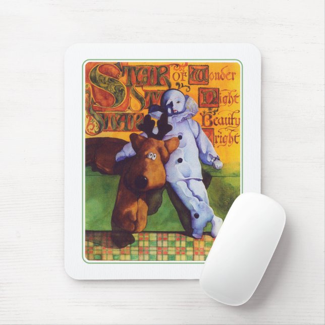 Tapis De Souris ÉTOILE DU MERVEILLEUX Mousepad (Avec souris)