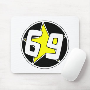 Tapis De Souris Étoile jaune 69