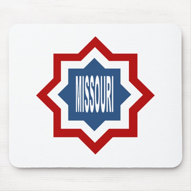 Tapis de souris  ETOILE  MISSOURI (Devant)