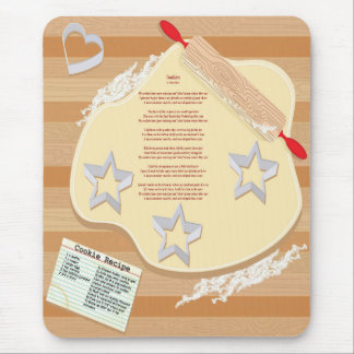 Tapis De Souris Étoile Mousepad de biscuit