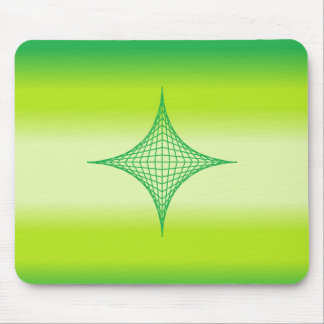 Tapis De Souris Étoile verte Mousepad