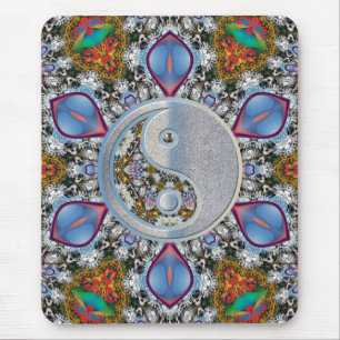 Tapis de souris étoile YingYang Lily