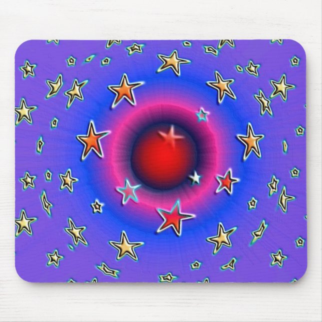 Tapis De Souris Étoiles (Devant)
