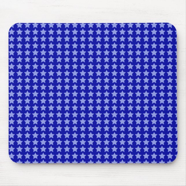 Tapis De Souris Étoiles bleues (Devant)