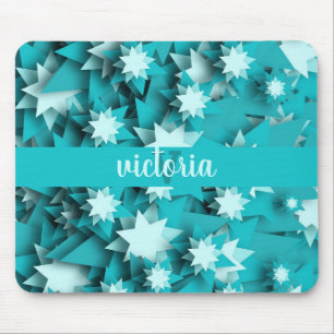 Tapis De Souris Étoiles chic monogrammes