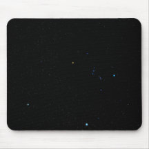 Tapis de souris Étoiles dans le ciel nocturne