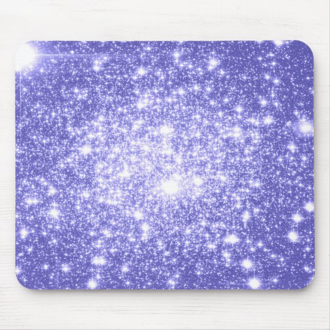 Tapis De Souris Étoiles de lavande (Devant)