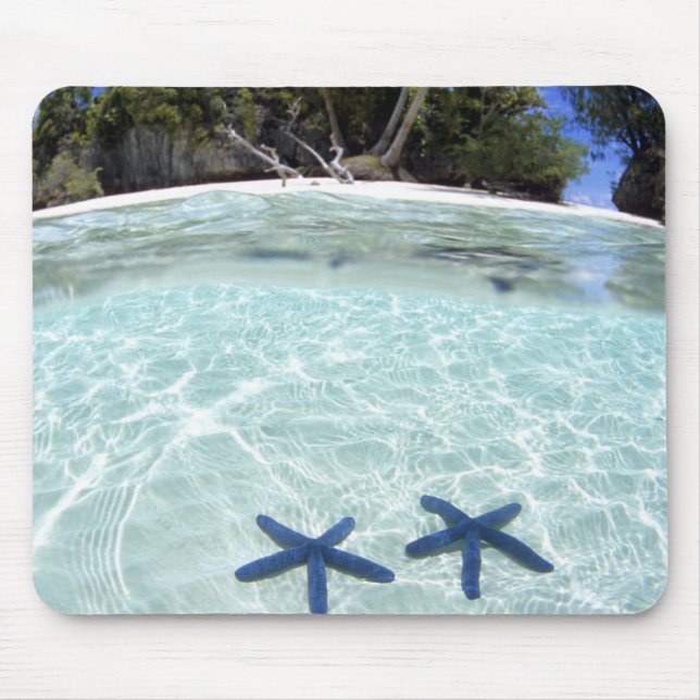 Tapis De Souris Étoiles de mer, îles rocheuses, Palaos 2 (Devant)