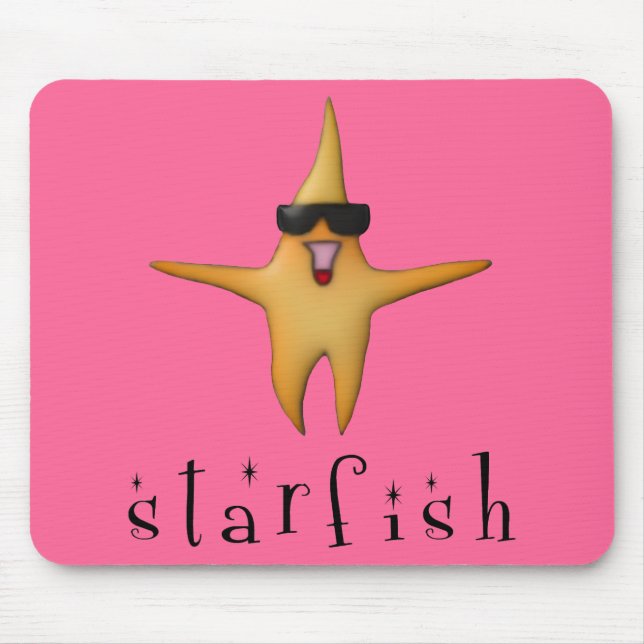 Tapis De Souris Étoiles de mer Mousepad (Devant)