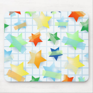 Tapis De Souris Étoiles en papier, mousepac
