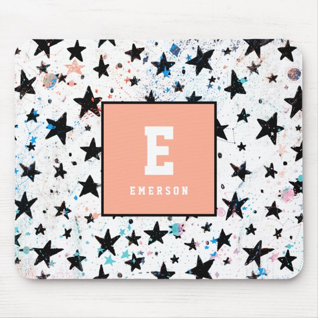 Tapis De Souris étoiles et espace plaisir astronomie motif (Devant)