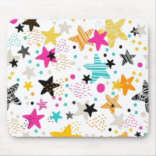 Tapis De Souris étoiles et points brillants