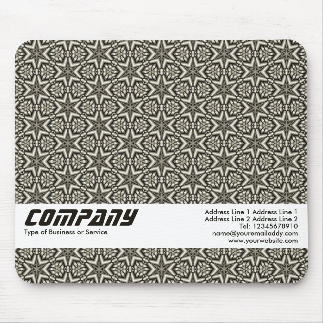 Tapis De Souris Étoiles géométriques Abstraites, professionnelles (Devant)
