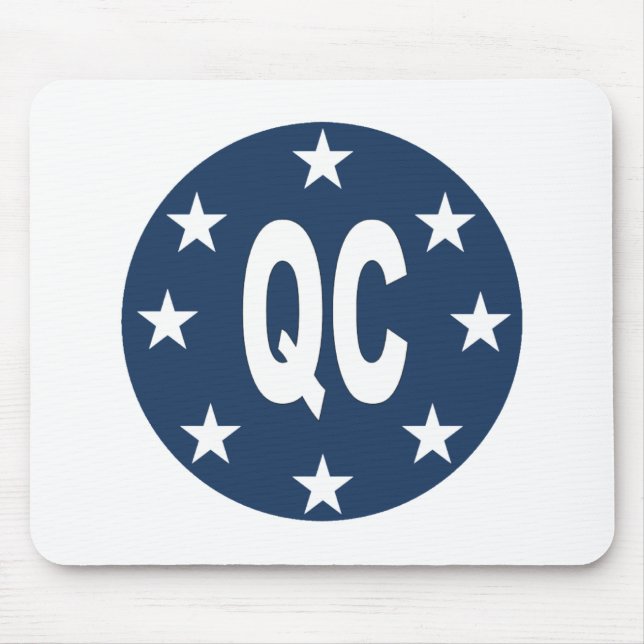 Tapis de souris  ETOILES  QUEBEC  (Devant)