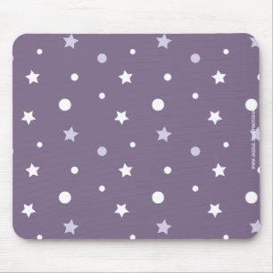 Tapis De Souris Étoiles violettes