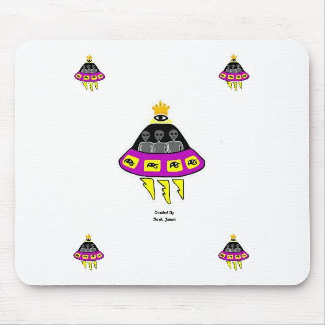 Tapis de souris étranger d'abduction (Devant)