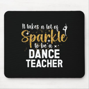 Tapis De Souris Être Enseignant Danse Enseignant Danser Enseignant