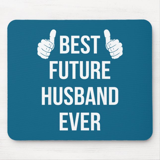 Tapis De Souris Être futur mari mari fiancé (Devant)