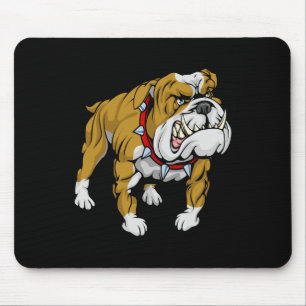 Tapis De Souris Être un amoureux des bulldogs 17