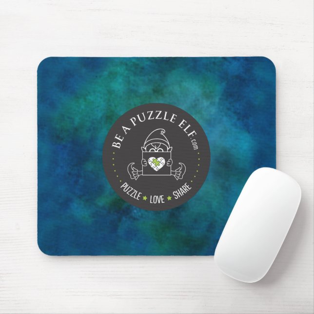 Tapis De Souris Être un Elfe de Puzzle — Bouteille d'eau /Tasse (Avec souris)