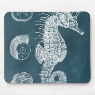 Tapis De Souris Étude azurée I d'hippocampe