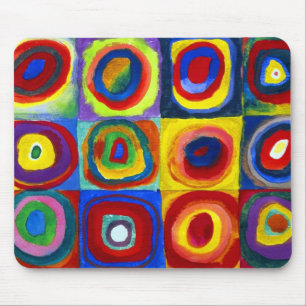 Tapis De Souris Étude de couleur Wassily Kandinsky