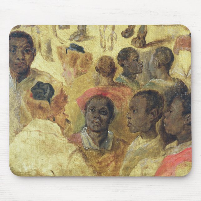Tapis De Souris Étude des têtes maures (Devant)
