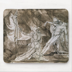 Tapis De Souris Étude pour "Saul et la sorcière d'Endor "